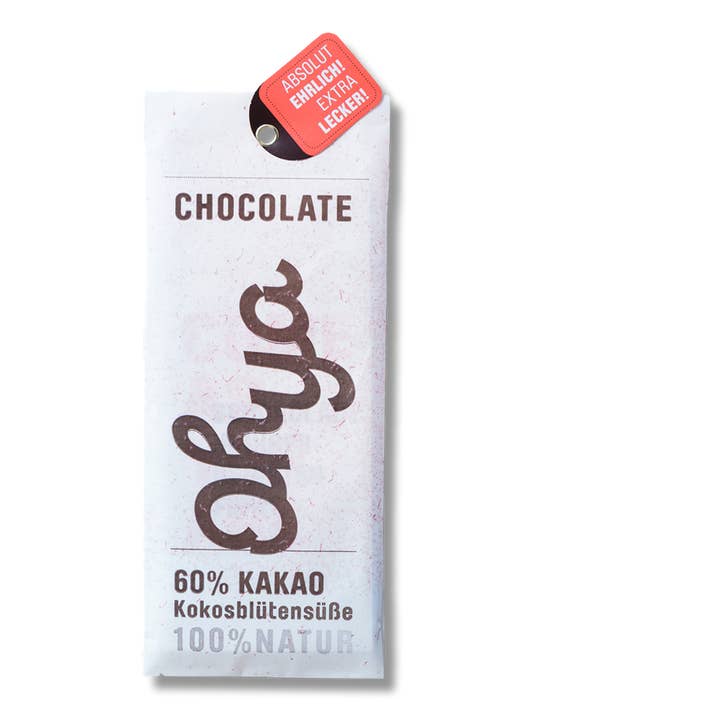 Chocqlate – Großhandel Schokoriegel – OHYA Bio Schokolade