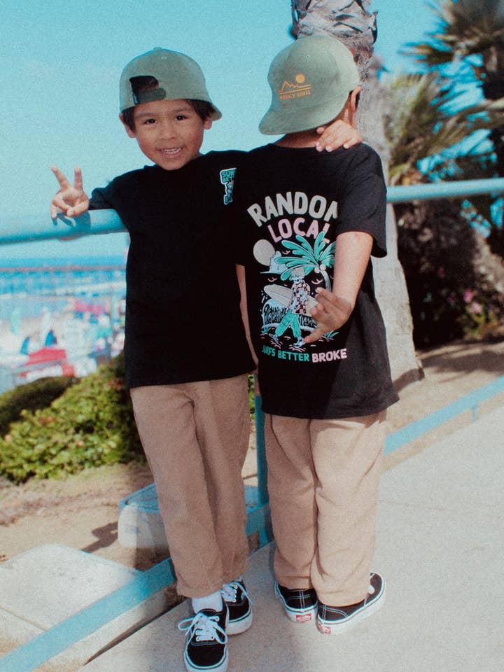 Little Trouble - Wholesale Screen Printed T-Shirt - Kids - Random Local T-Shirt4