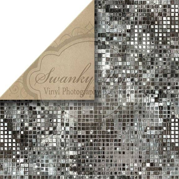 NEW ITEM / 5ft x 5ft REVERSIBLE Vinyl Backdrop / Double for wholesale by Swanky Prints