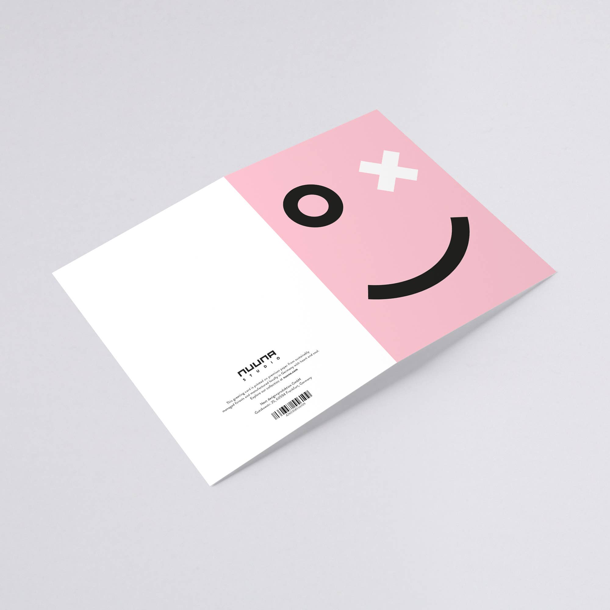 nuuna - Wholesale Everyday Greeting Card - OX greeting card - with black envelope3