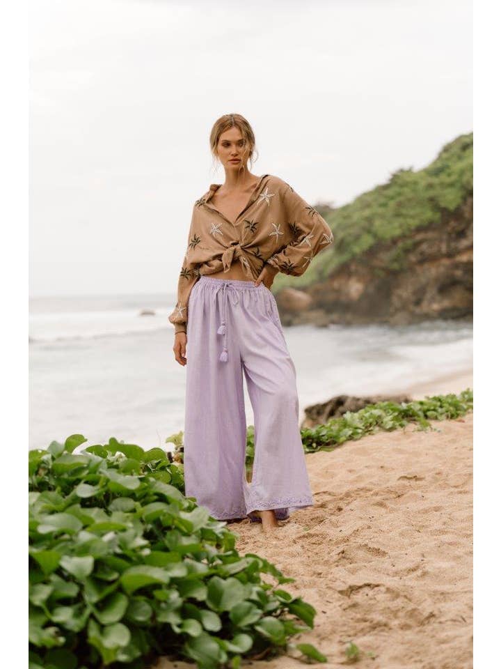 Isla Sol - Wholesale Buttoned-down shirt – Women's - Atoll Beach Shirt - Ocean2