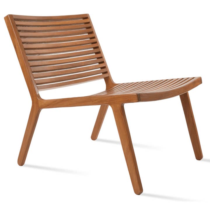Wooden Lounge Chair Bali Teak Lounger for wholesale by Your Bar Stools