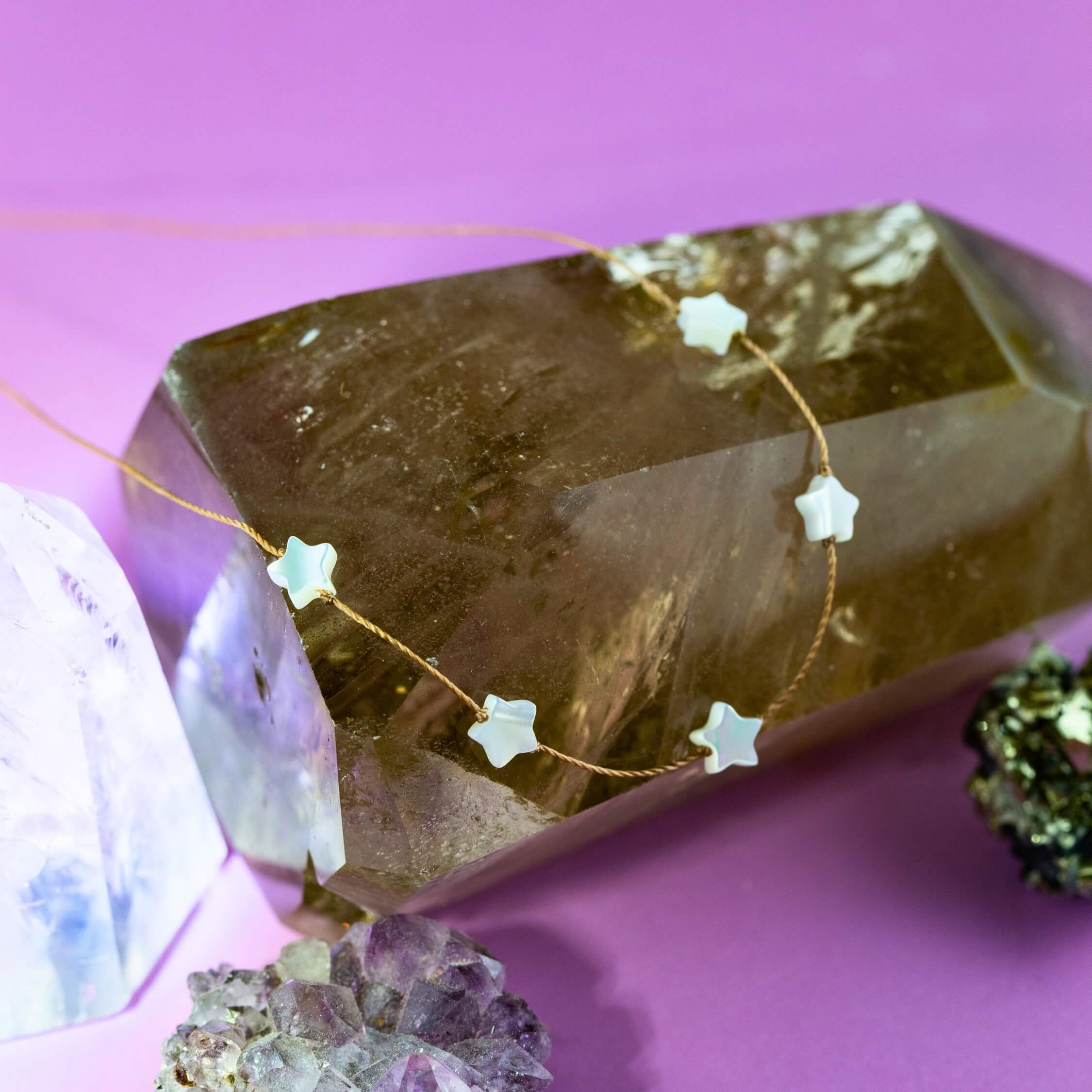 SoulKu - Wholesale Pendant/Charm Necklace - Mother of Pearl Star Celestial Necklace for Wish Upon A Star1