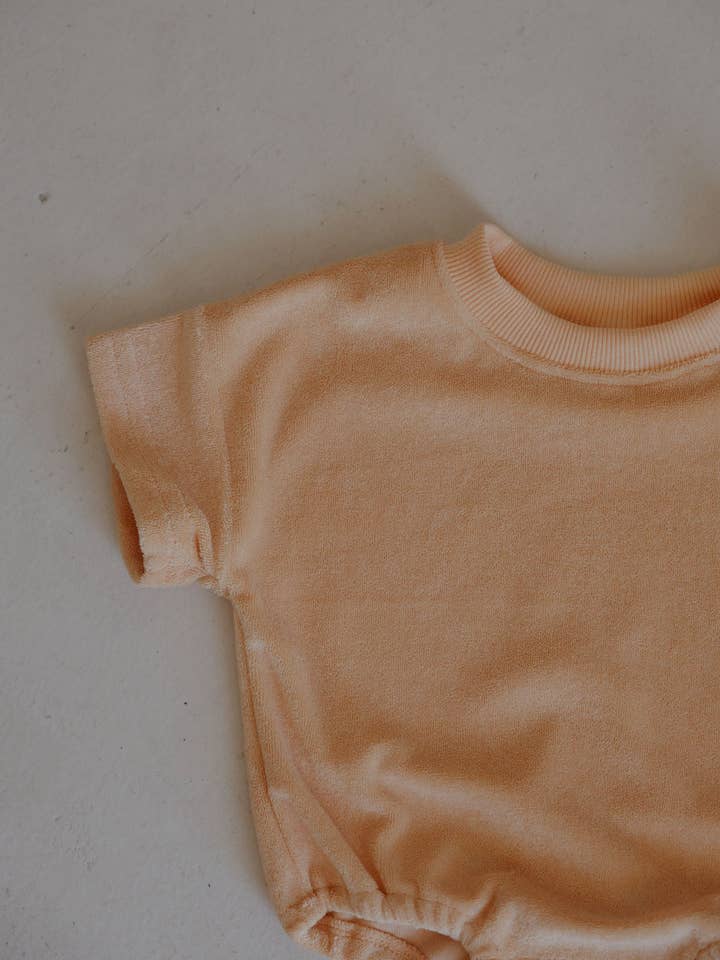 Forever French Baby - Wholesale Bodysuit (Non-Footed) - Baby - Terry T-Shirt Romper | Sherbert