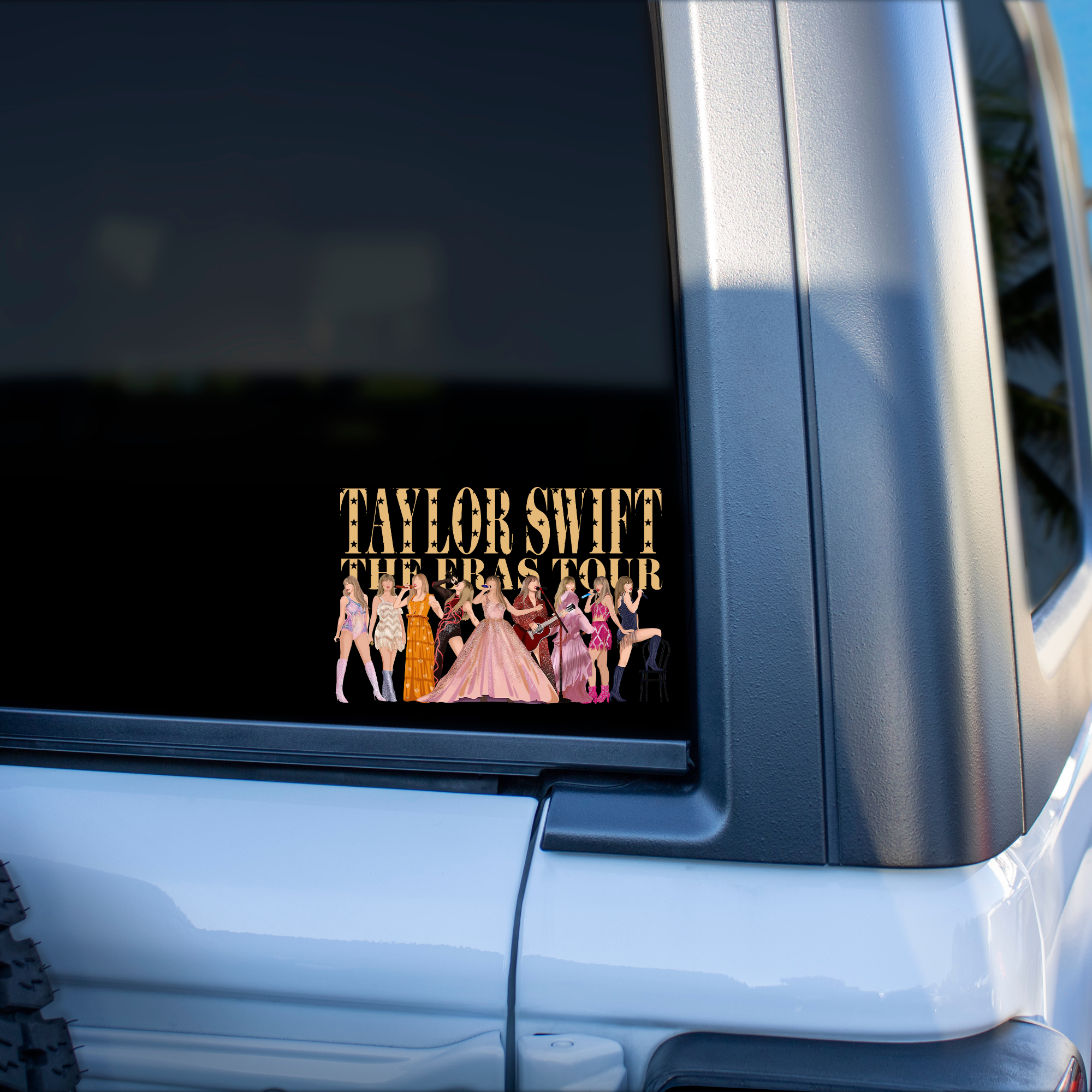 Crafted by Chris Co. - Vente Autocollant - Autocollant imperméable Taylor Swift Eras, autocollant Taylor Swift4