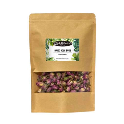 Drink Botanicals Ireland - Wholesale Dried/pressed flowers - Dried Pink Rose Buds2