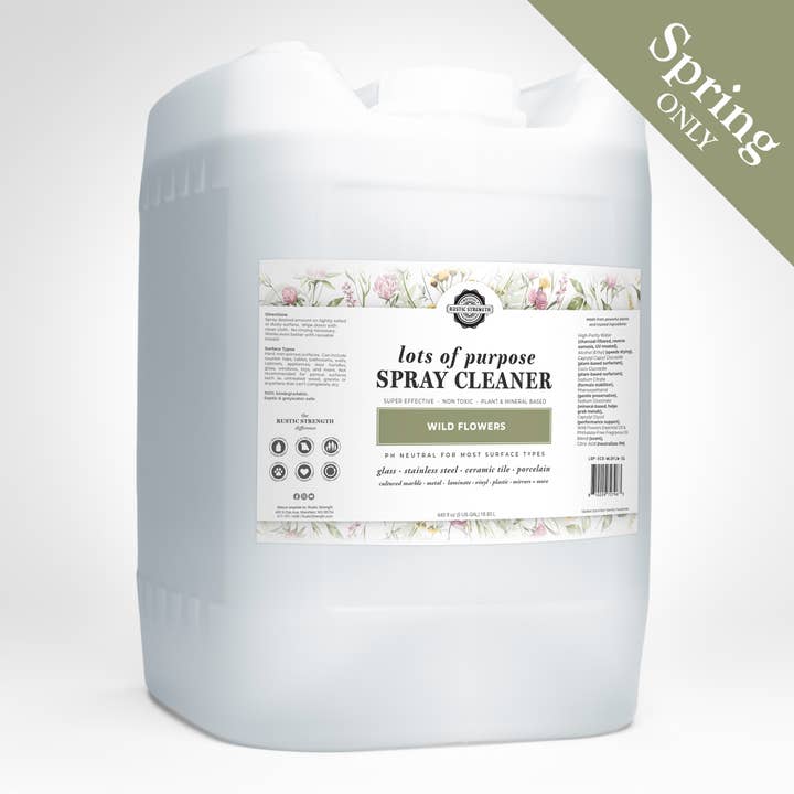 Nettoyant en spray multi-usages | Prêt à l'emploi | Fleurs sauvages pour la vente par Rustic Strength