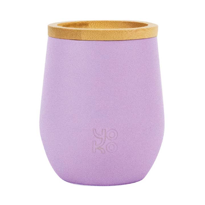 YOKO DESIGN - Wholesale Insulated Mug/Tumbler - Insulated mug 250ml - Pastels- Lavender0