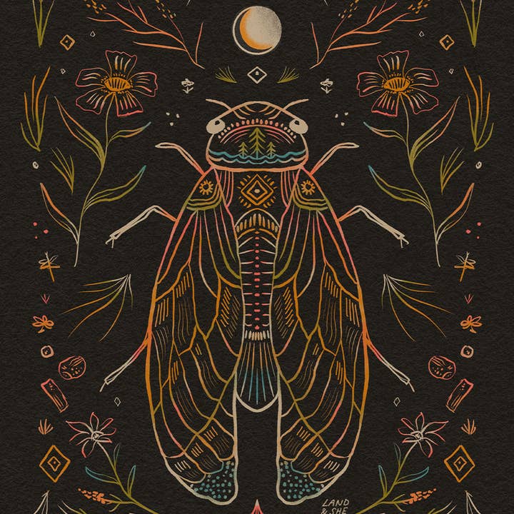 Cigale d'été pour la vente par Land & She