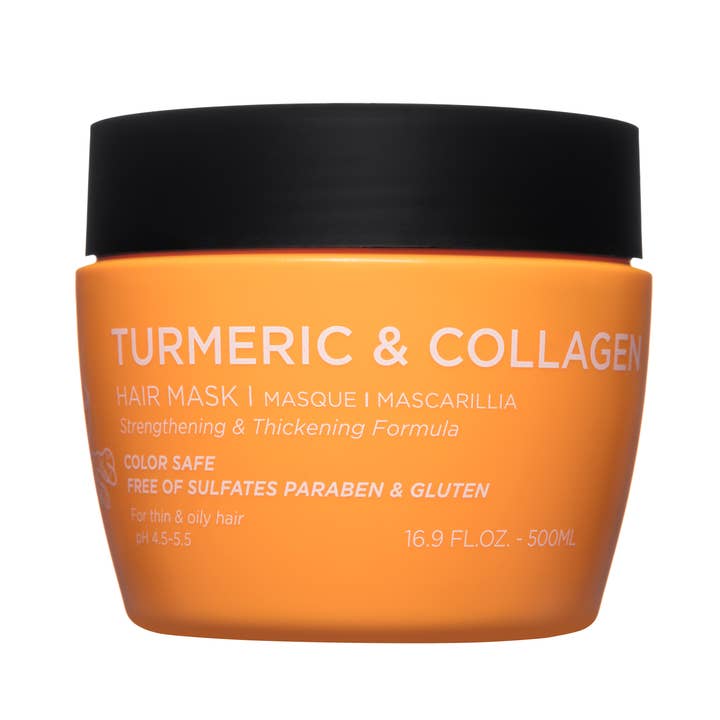 Luseta Beauty - Wholesale Hair Mask - Turmeric & Collagen Hair Mask - 16.9oz