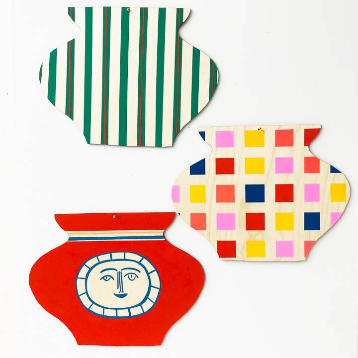 VASE - WALL CHARM for wholesale by Cosmic Peace Studio