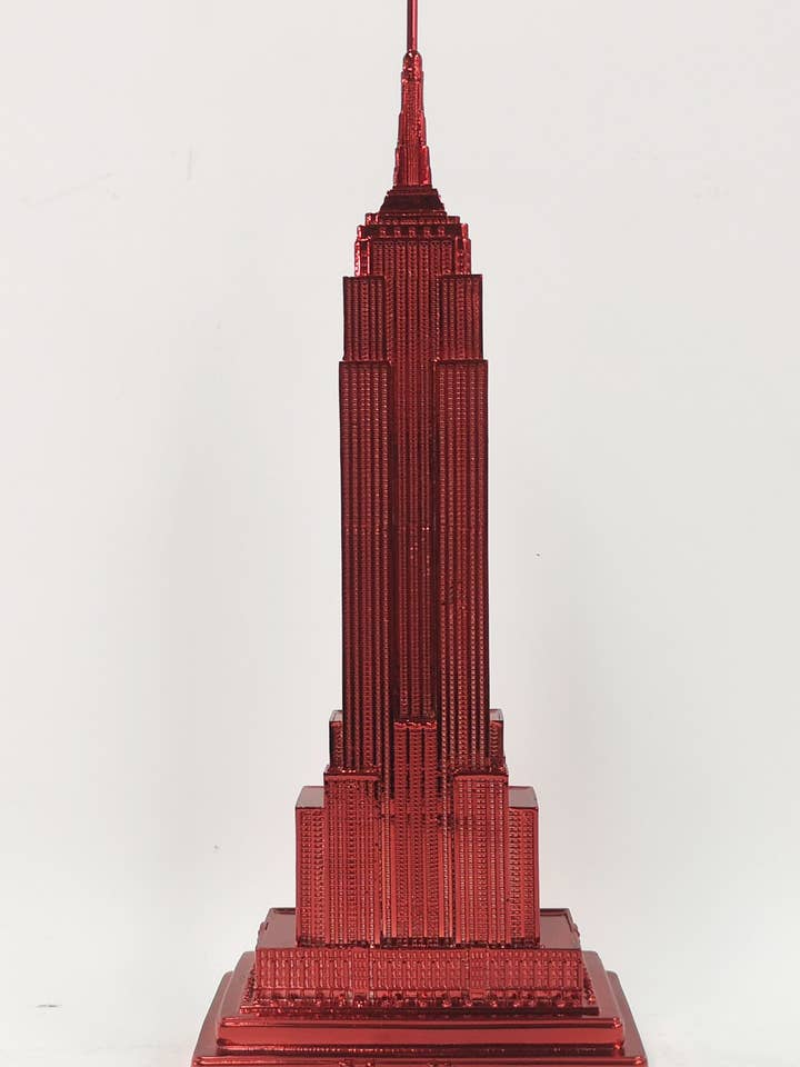 Empire State Building Rojo de 12" para venta al por mayor de ZIZO USA INC