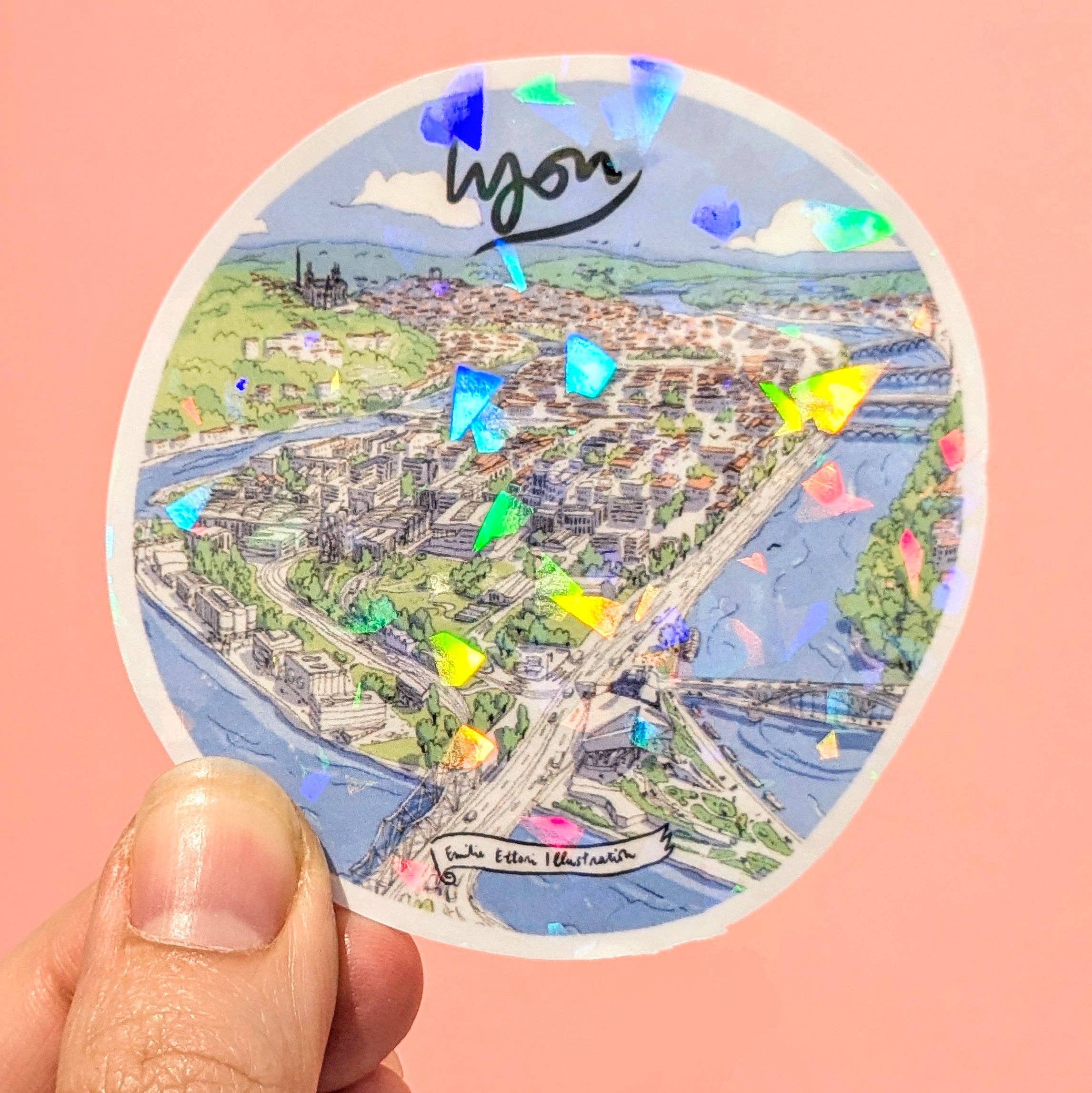 EMILIE ETTORI ILLUSTRATION – wholesale Sticker – Confluence Sticker0