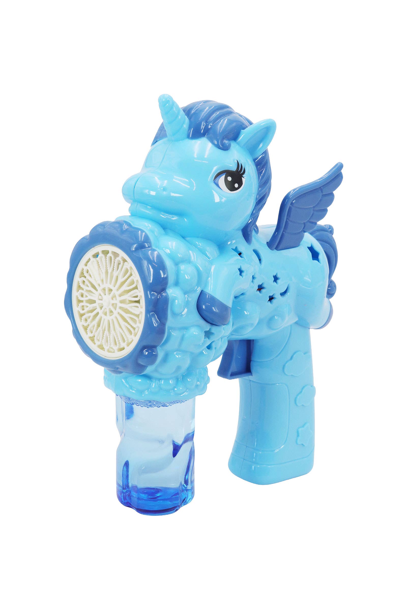 ASSORTED Unicorn Led Light-up Bubble Maker Blast Gun for wholesale on Faire5