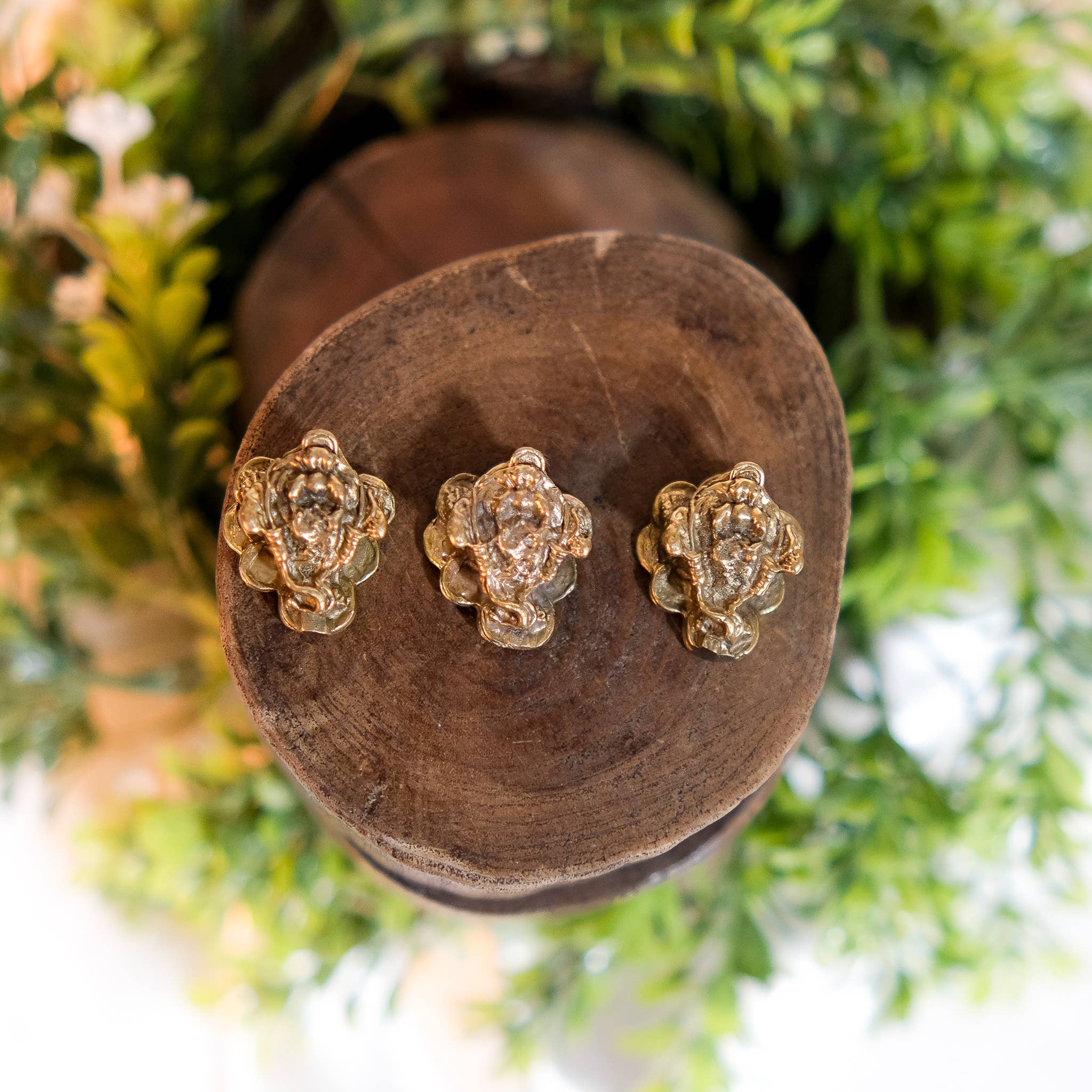 Karma Nepal Crafts – Engroshandel Pyntefigur – Håndlavet Mini Dyre Messing Statue0