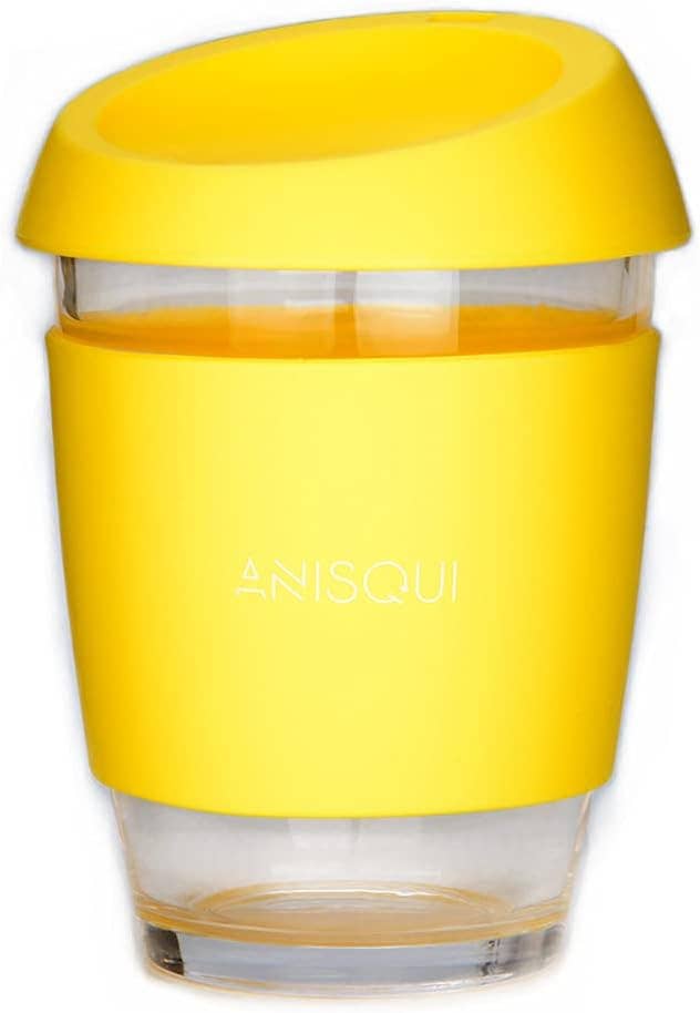 1 confezione (colori Mix & Match) Tazza da caffè con coperchi, tazze da viaggio in vetro per caffè in vendita all'ingrosso su Faire2