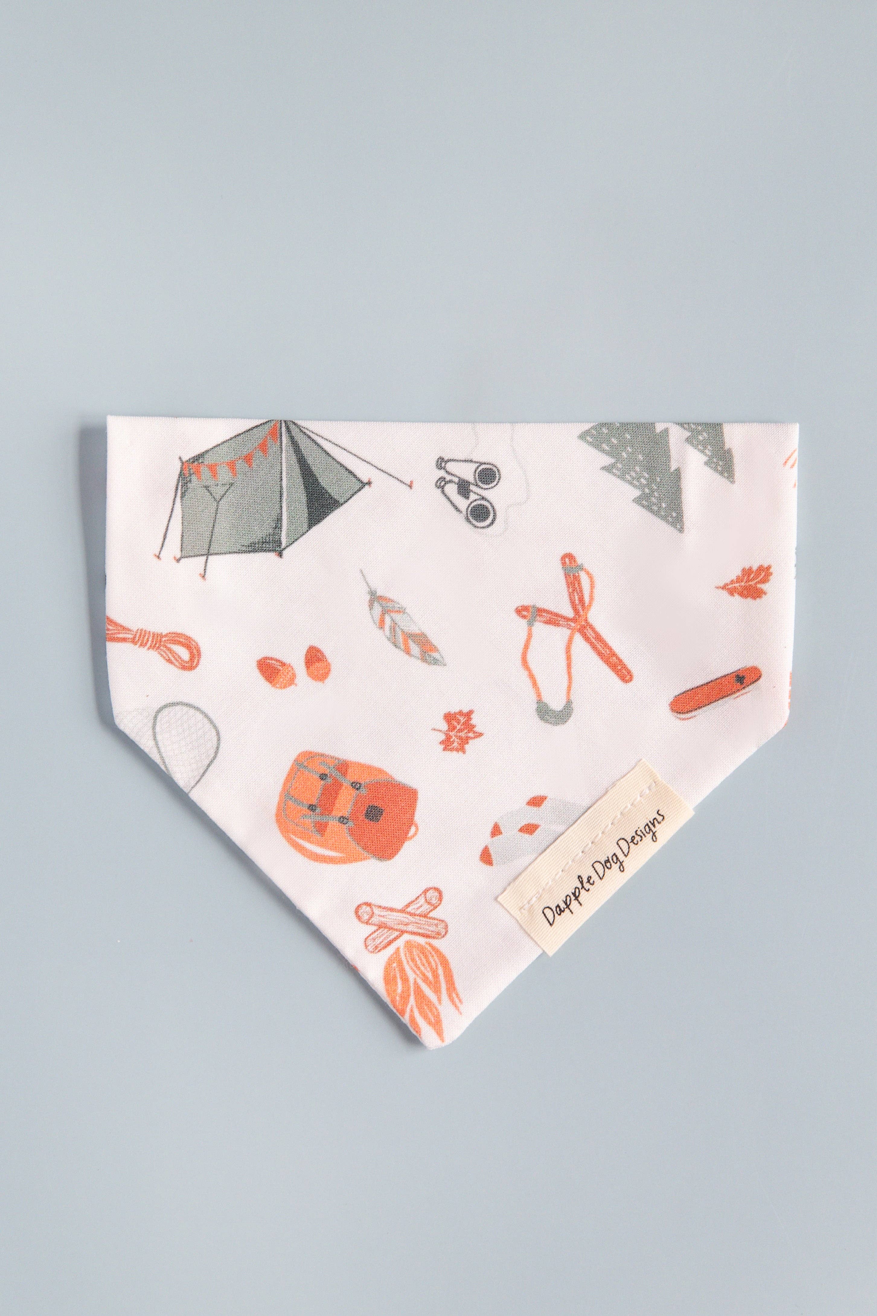 Dapple Dog Designs - Venta al por mayor Bandana - Perros - Pañuelo para perro Camping Trip - Pañuelo diario para perro3