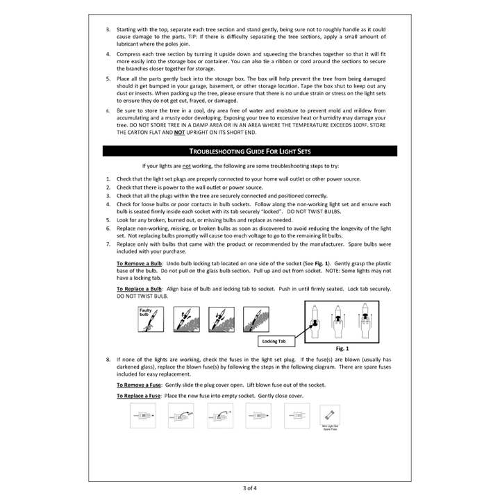 Haute Decor - Wholesale Artificial Christmas Tree - 4 Foot Prelit Blue Cotton Candy Flocked Fir Christmas Tree6