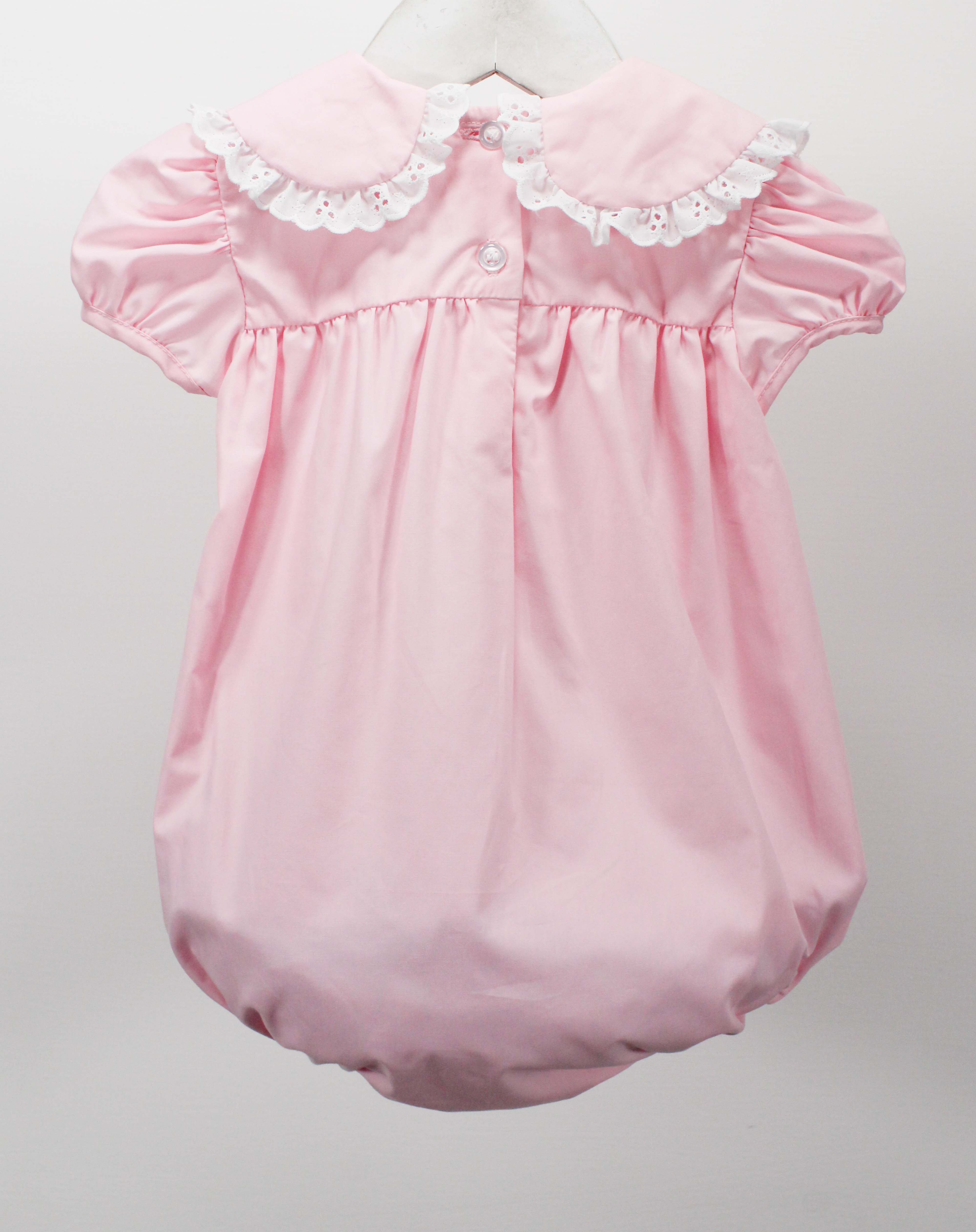 Baby Blessings Clothing - Wholesale Bodysuit (Non-Footed) - Baby - Pink Yoke Hazel Bubble1