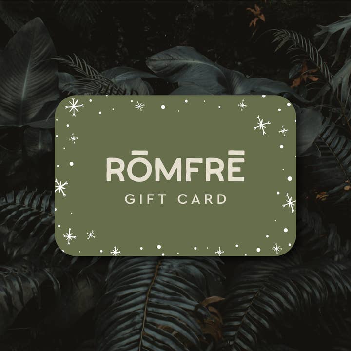 Rōmfrē Travel Co. Gift Card for wholesale by Rōmfrē Travel Co.