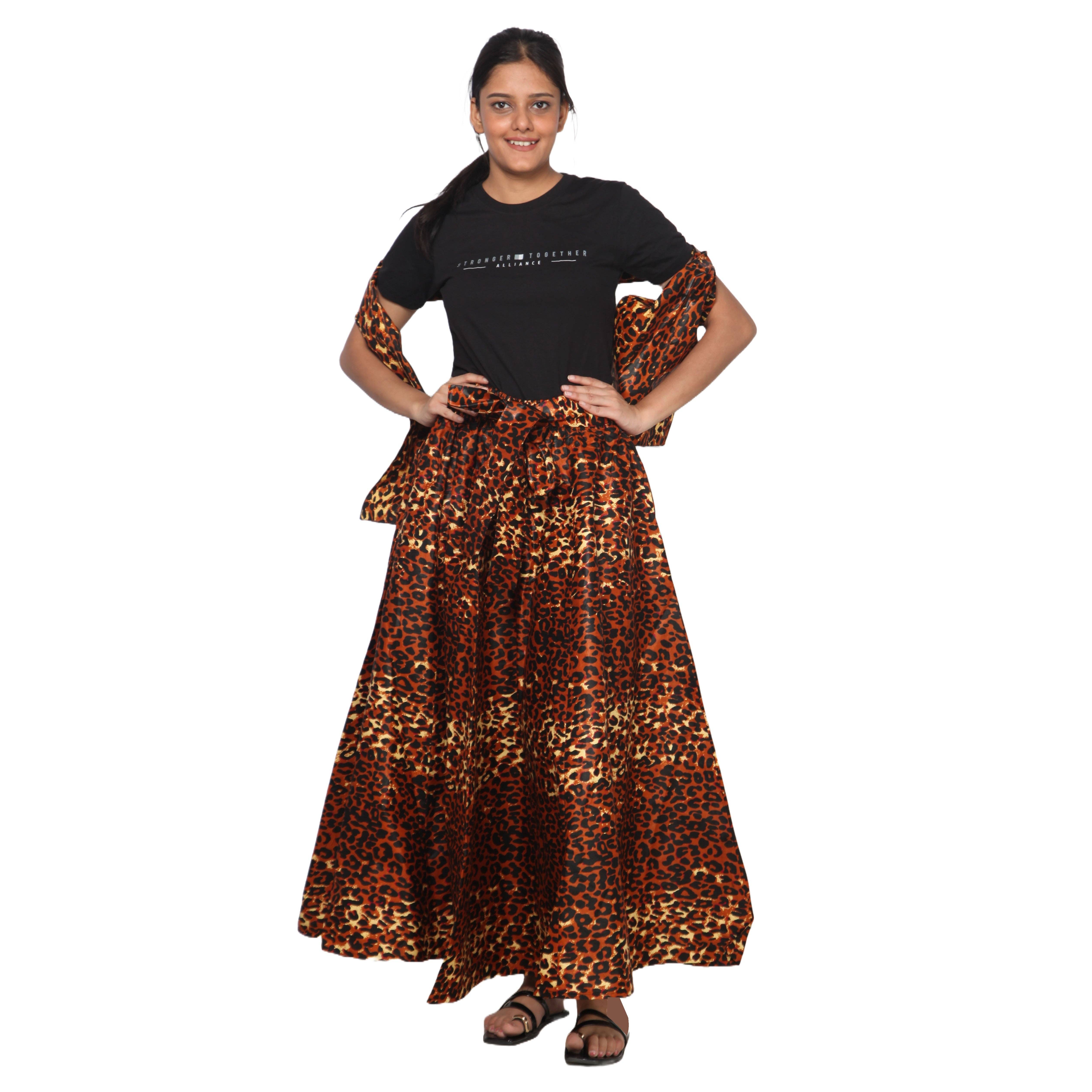 African Stars - Wholesale Skirt - Women's - Women's African Printed Long Maxi Skirt -- FI-3212