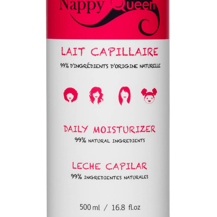 Nappy Queen Hair Milk 500 ml / Daily moisturizer large for wholesale by Nappy Queen