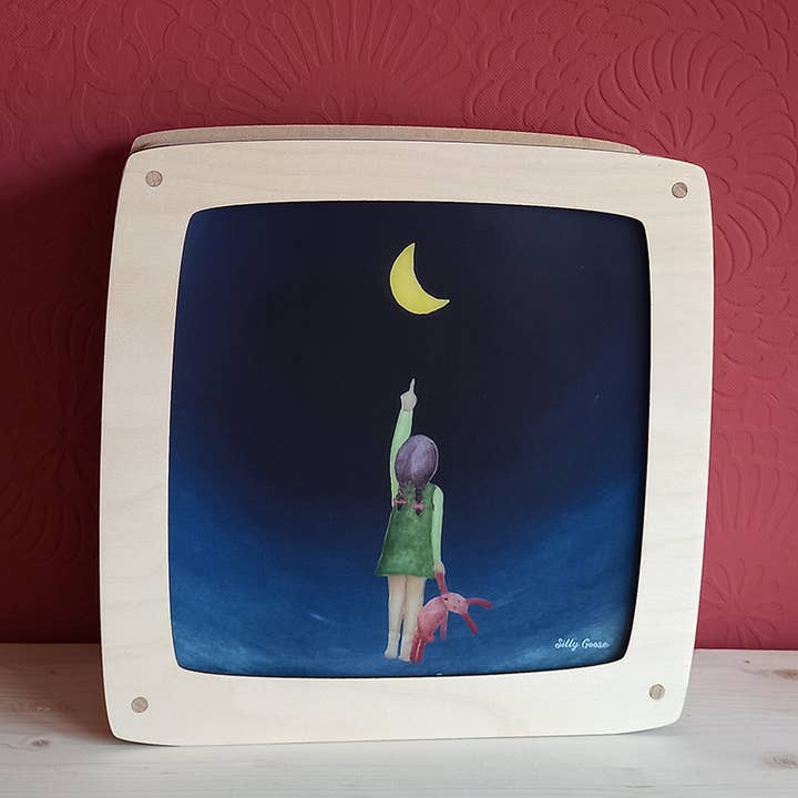 Toverplade - Måne for engroshandel hos Silly Goose