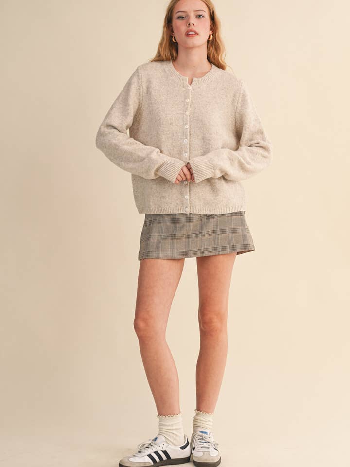 &MERCI - Wholesale Cardigan - Women's - MARLED KNIT SWEATER CARDIGAN MSW1124853