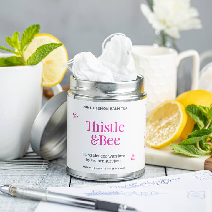 Tea - Mint & Lemon Balm for wholesale by Thistle & Bee Enterprises