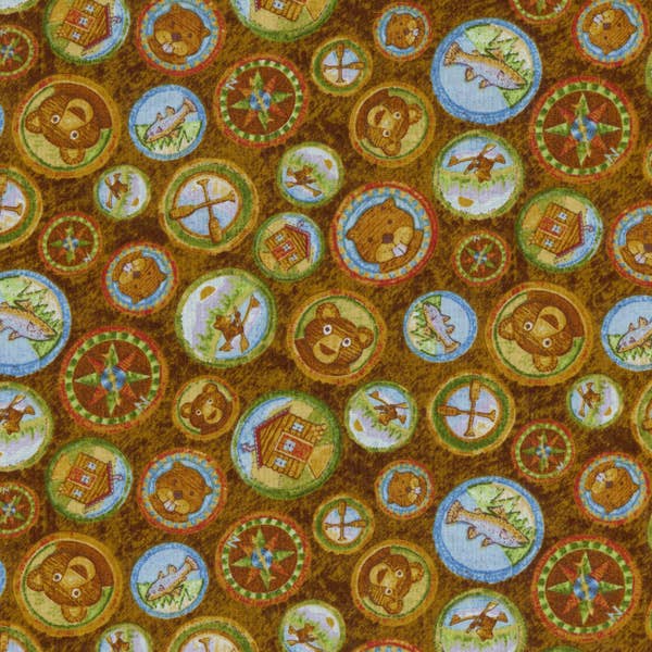 Bark n Bag - Wholesale Pet Bandana - Dog - Cabin Fever Bandana1