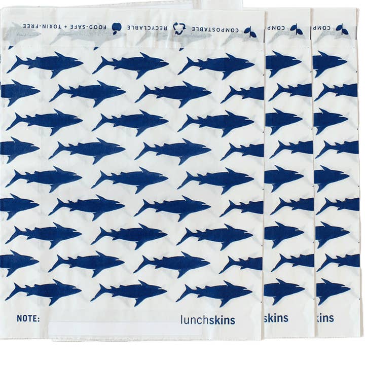 Kitchen Supply Wholesale - Wholesale Food storage wrap/bag - 500 Self-Sealing Sandwich Bags - Shark1