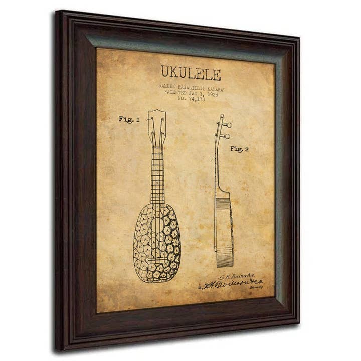 Personal Prints - Wholesale Art Print - String Instruments - Patent Art1