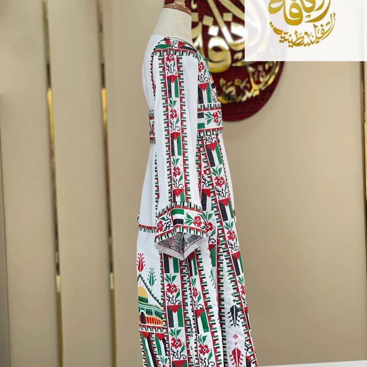 Palestinian Elegance - Wholesale - Kids Palestinian & Proud Embroidered Thoub - Celebrate Heritage with Style4
