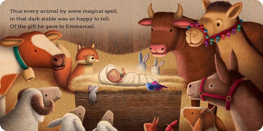 Gibbs Smith - Wholesale Baby & Toddler Book (0-2) - The Christmas Blessing6