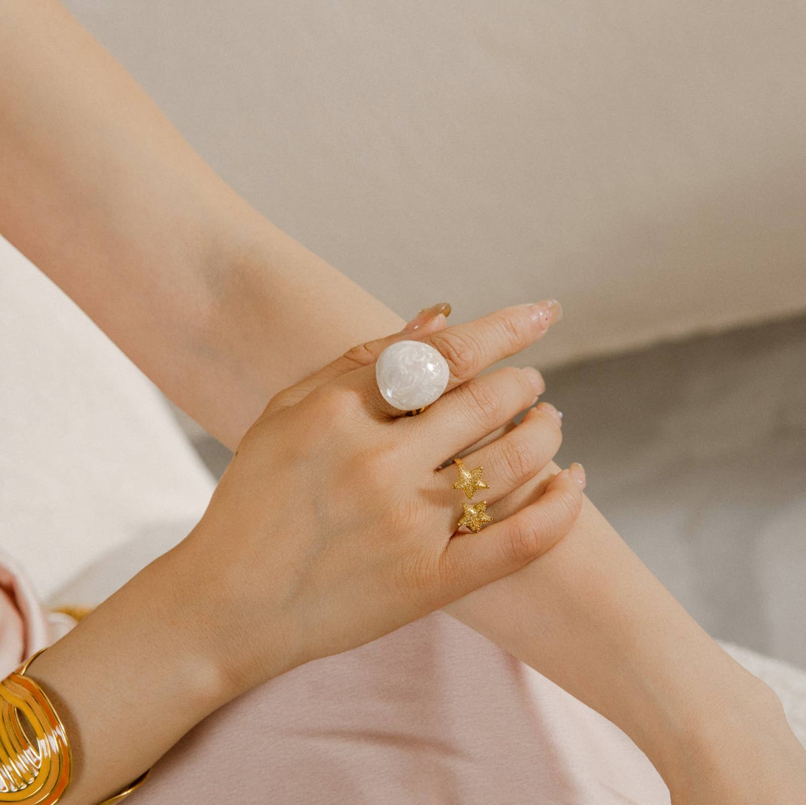 Lovelika – wholesale Chain ring – Ring - Maylis3