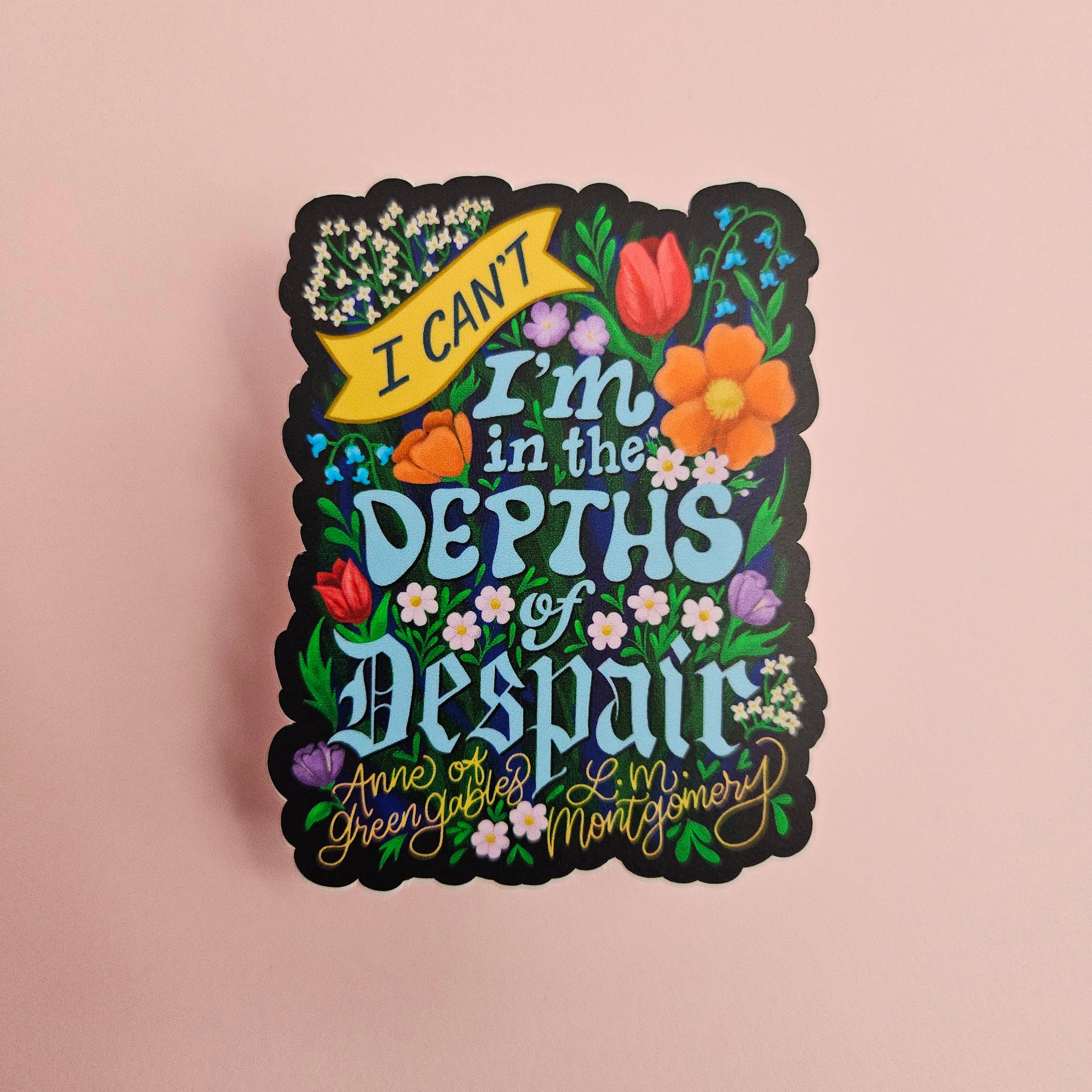 Nerd Lady Designs - Wholesale Sticker - Depths of Despair Anne of Green Gables Sticker2