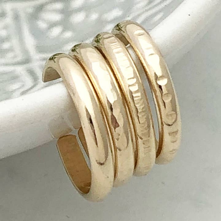 Chunky Gold Filled Toe Ring for wholesale by rubyandwonder