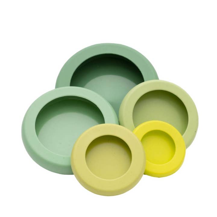 Food Huggers - Wholesale Food Storage Wrap/Bag - BESTSELLER - Sage Green Food Huggers - Set of 59