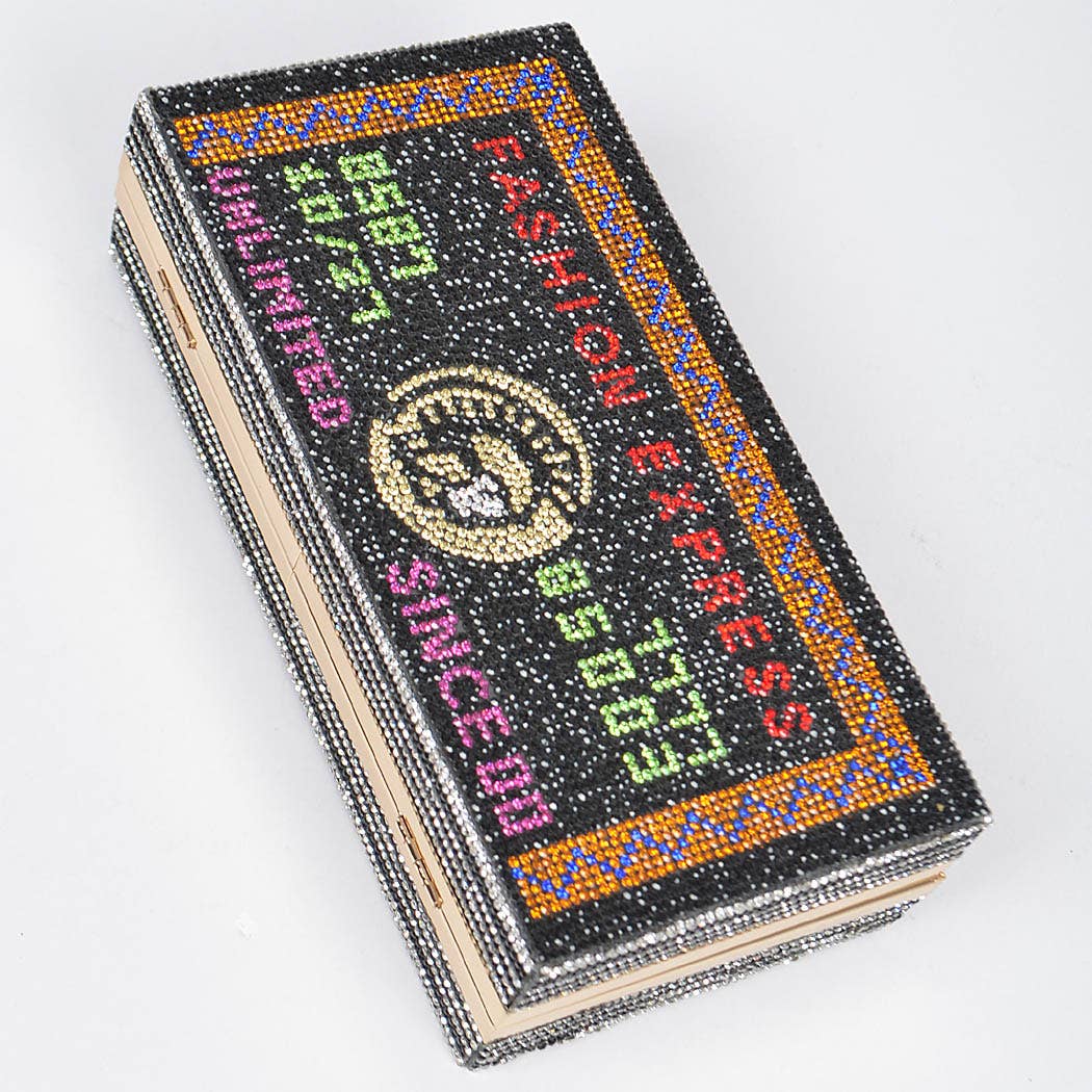 3AM BY H&D ACCESSORIES – Bolsa - Mulher por atacado – Clutch para cartão de crédito com strass5