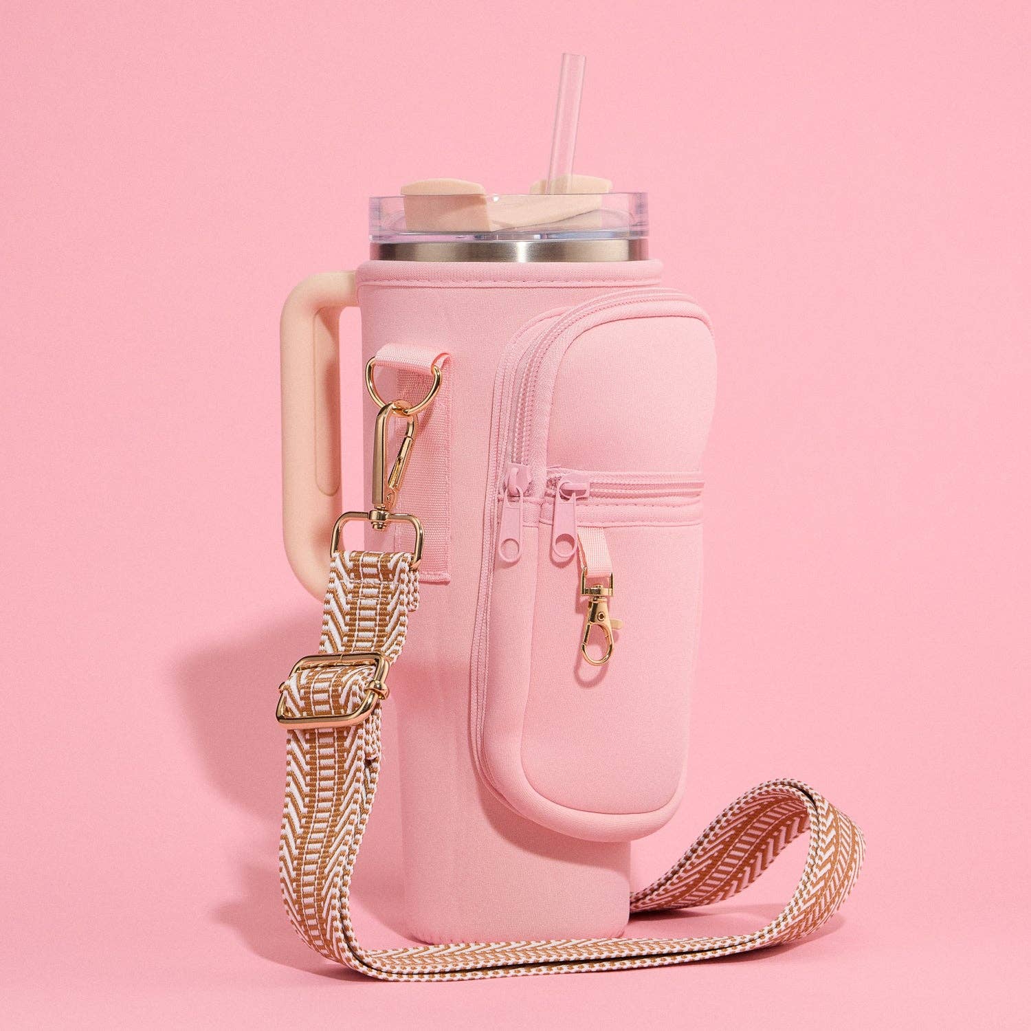 Lilla Haven - Wholesale Crossbody Bag - Women's - Neoprene Tumbler Bag with Adjustable Crossbody Strap1