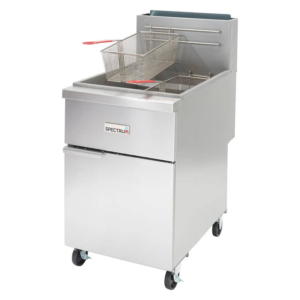 EcoQuality - Wholesale Kitchen Appliance - NGGF-40-NG to NGGF-70-NG, 3–5 Tube, Natural Gas/LP Spectrum™ Fryers, 40/50/70lb2