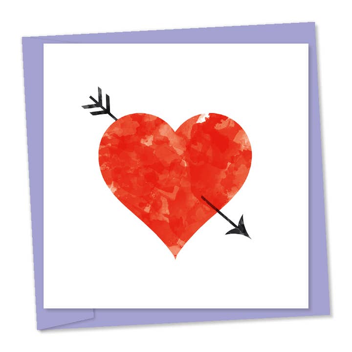 cœur percé d'une flèche pour la vente par viewbyrufus