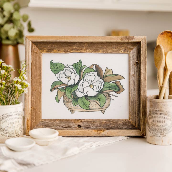 Magnólias em um vaso por atacado de Designs by Robyn Love