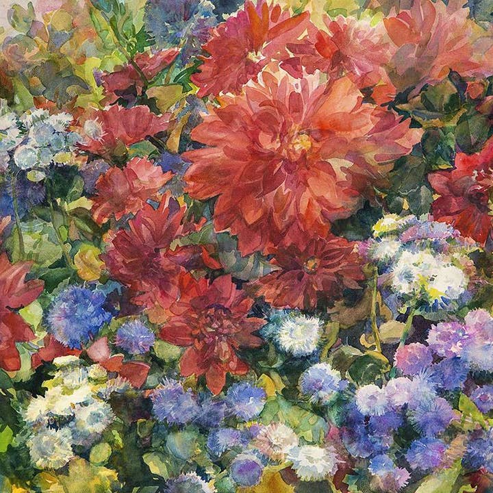 Floral Fireworks-Giclée Reproduction for wholesale by Givinity Press