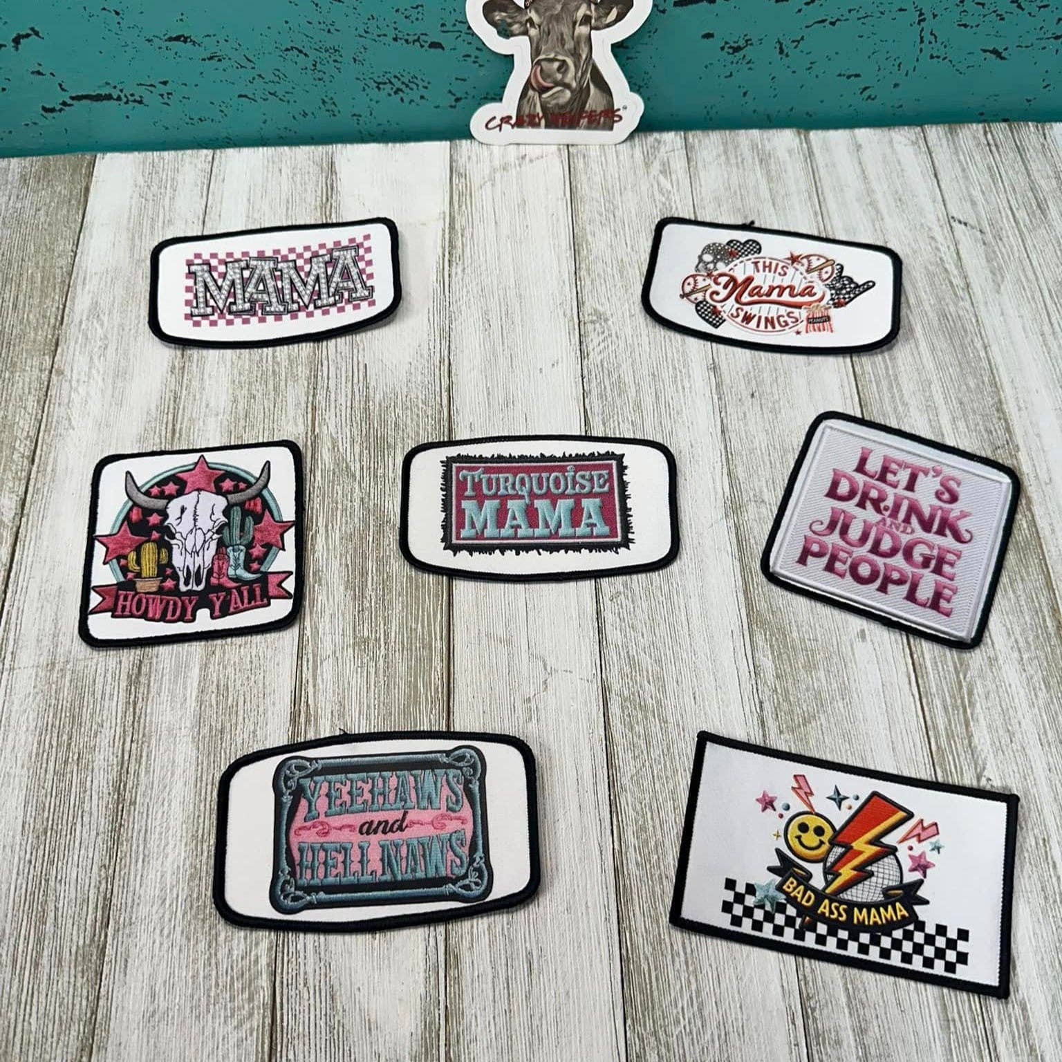 Crazy Heifers Wholesale – wholesale Patch – DTF Patches-Iron on2
