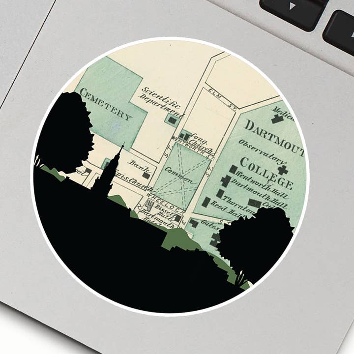 New Hampshire city skyline sticker | Multiple Cities for wholesale by Paperfinch Design