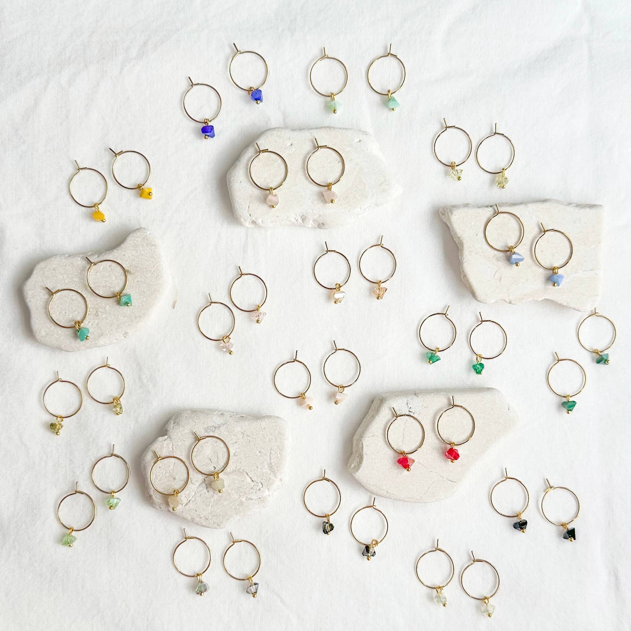 Pollie & Res - Vendita all'ingrosso Orecchini a cerchio - Cerchi Aurora1