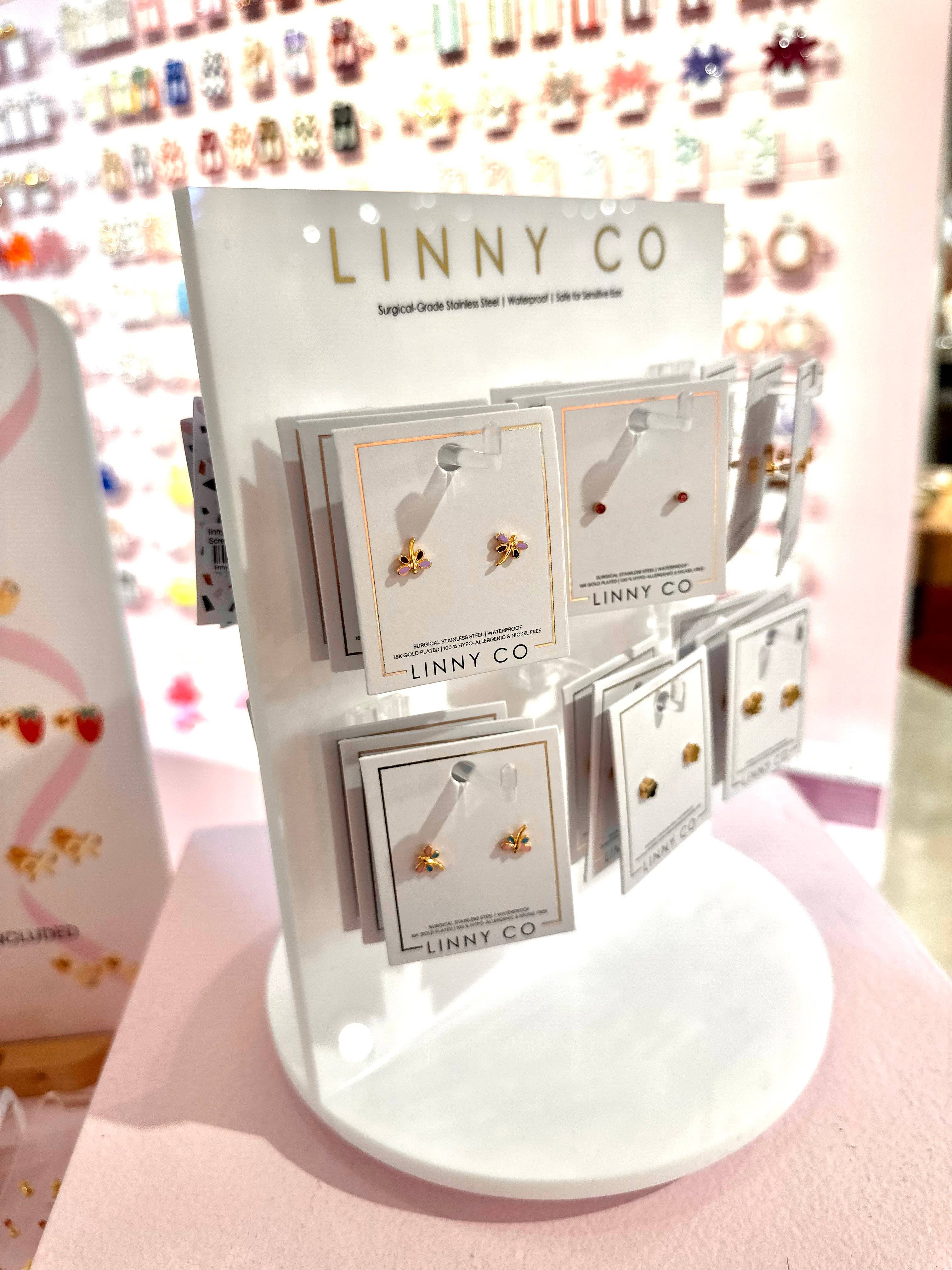 LINNY CO - Wholesale Jewelry Stand & Display - Display - Small Screwback Nap Stud Spinner - $357