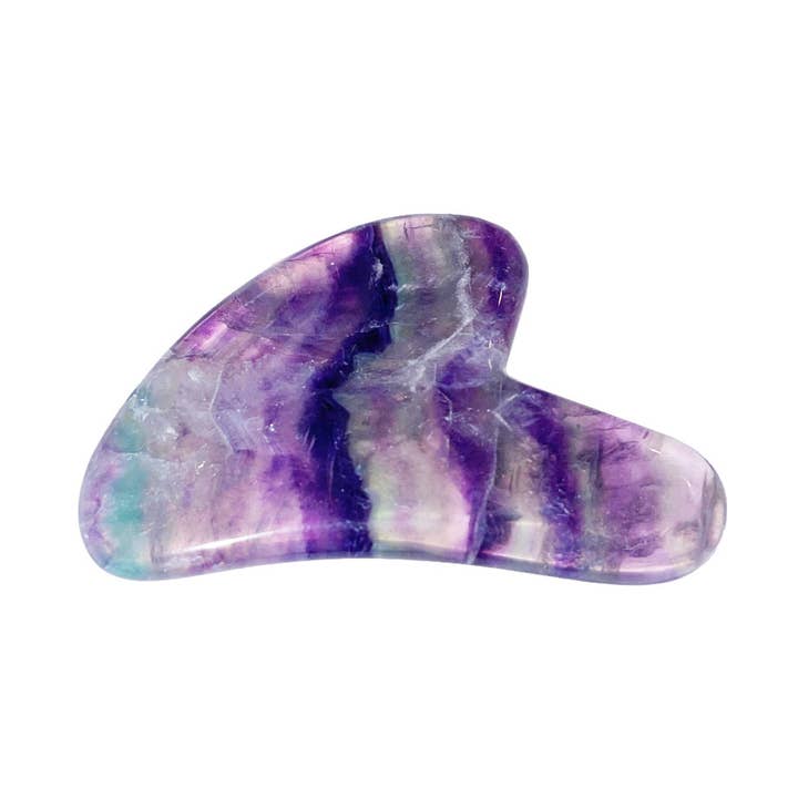 France Mineraux - Wholesale Gua Sha Tool - Fluorite Massage Gua Sha0