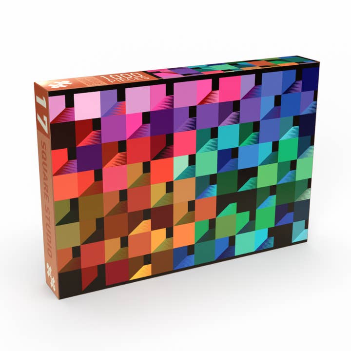 SQUARE STUDIO 1000 piece jigsaw puzzle for wholesale by Penny Puzzle